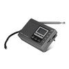 Portable Mini Radios FM/MW/SW Receiver with Digital Alarm Clock FM