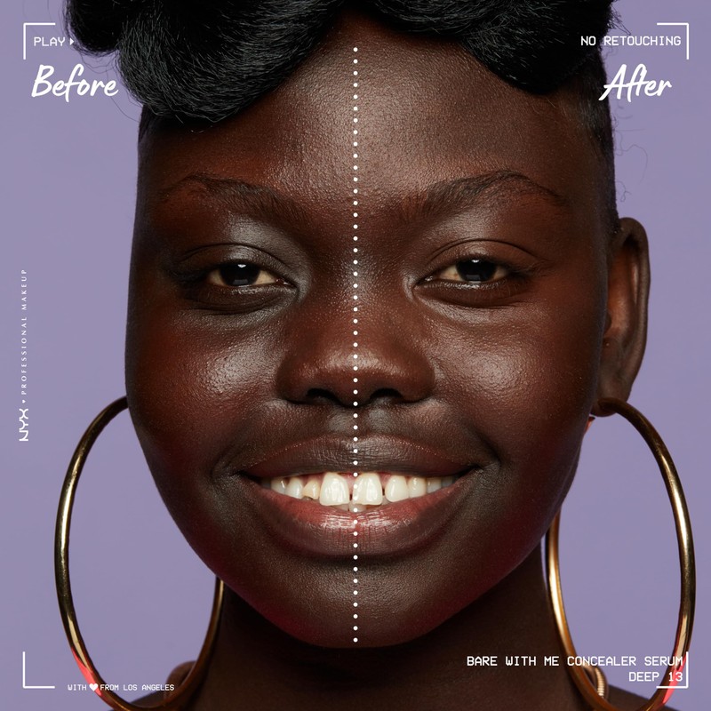 NYX PROFESSIONAL MAKEUP Bare With Me Concealer Serum, Up To