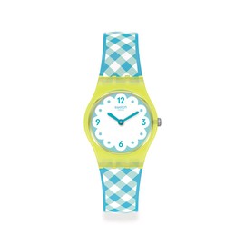 Swatch Picmika Quartz White Dial Ladies Watch LJ112