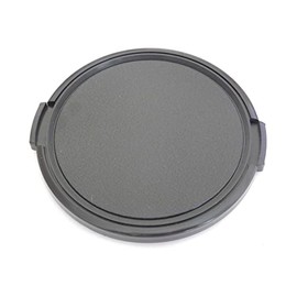 vhbw Lens Cap 72 mm Compatible with Olympus 11-22 mm 2.8-3.5 (EZ-1122) Camera - Black Plastic with Side Grip