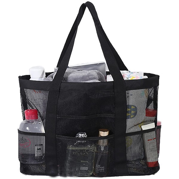 WOMLEX Pool Bag, Large Capacity, Mesh Bag, Beach Bag, Hot