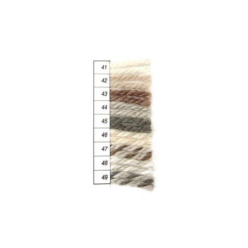 Hamanaka Sonomono Alpaca Wool Yarn, Extra Thick, Col.42, Gray, 1.4