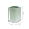 Gedy Rainbow Brush Holder Mint Green