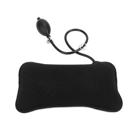 Inflatable Lumbar Pillow, Breathable Portable Ergonomic Lumbar Support Car Seat Back Support Travel Lumbar Pillow Chair Pillow Trekology Pillow Camping Pillow for Men Women