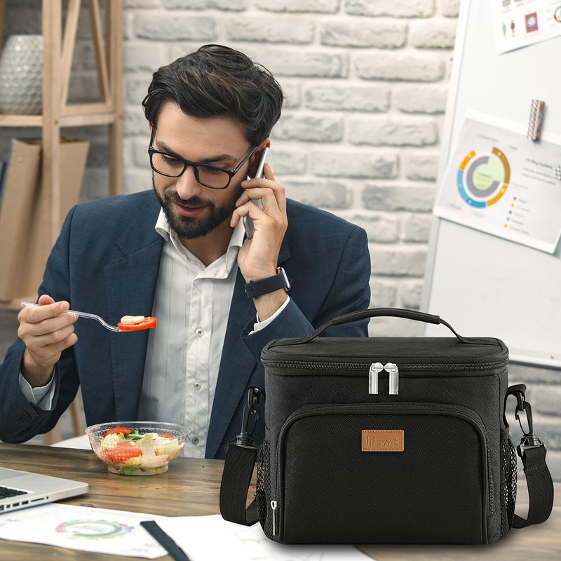 Lifewit Insulated Cooler Bag, Reusable Lunch Bag, Portable Cool Box,
