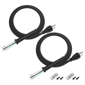 2 Pack 95104L Replacement Cord Compatible with SKILSAW Worm Drive Saw SPT77WM SPT78W Circular Saw Power Cord Parts,Heavy Gauge for SKIL SAW Power Tool Replacement Assembly Accessories