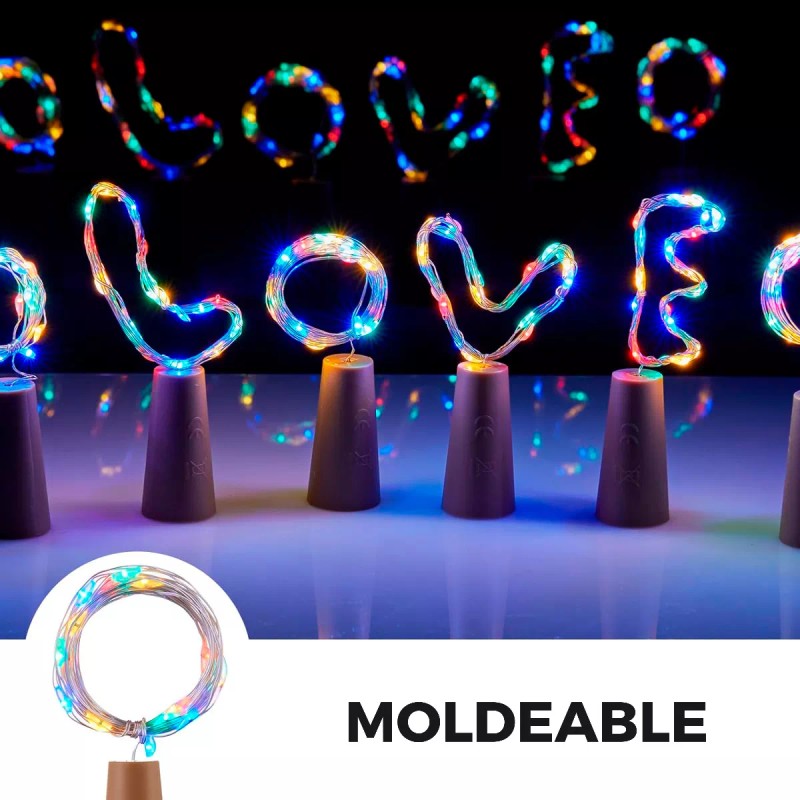 Maíz Serie Luces Led Rgb Alambre Decorativas Usb Dormitorio