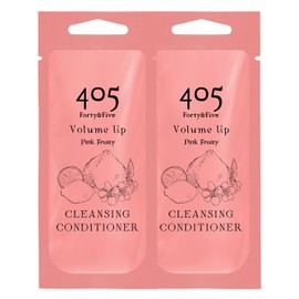 405 Cleansing Conditioner, Volume Up, Pink Fruity, 405 Crecon Cream Shampoo, Scalp Care, Hair Pack, Treatment Shampoo Trial 20ml