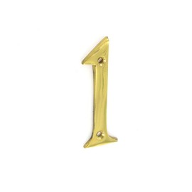 SEC 75MM Brass Numeral 1 S2501