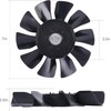 KBZ 53822 7" 10 Blade Transmission Fan Fits Husqvarna Craftsman