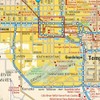 Phoenix, Arizona Wall Map, large - 22.75" x 21.5" (Laminated)
