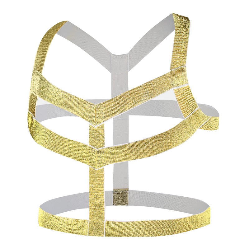 Man Harness Belt Body Chest Elastic Halter Nylon Shoulder Strap