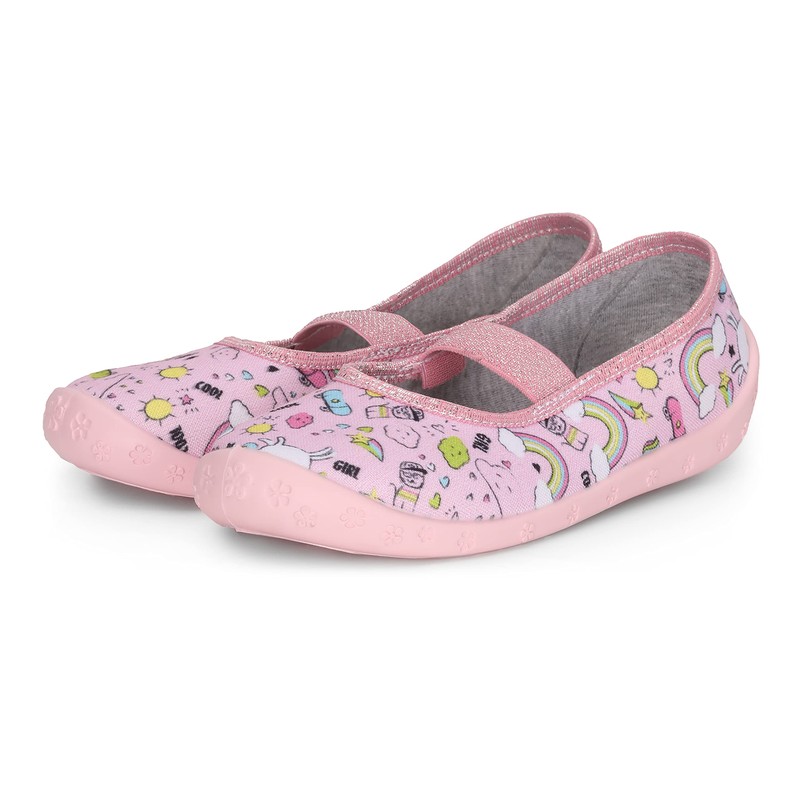 Ladeheid LARW008 girl’s slippers - Pink rainbow, size: 27 EU