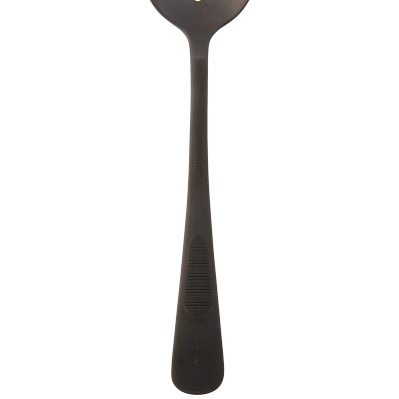 Mercer Culinary M35161BK 18-8 Stainless Steel Plating Spoon, 7-7/8 inch,