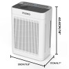 MOOKA Air Purifiers for Home Large Room 2200Sq.Ft w/ Washable