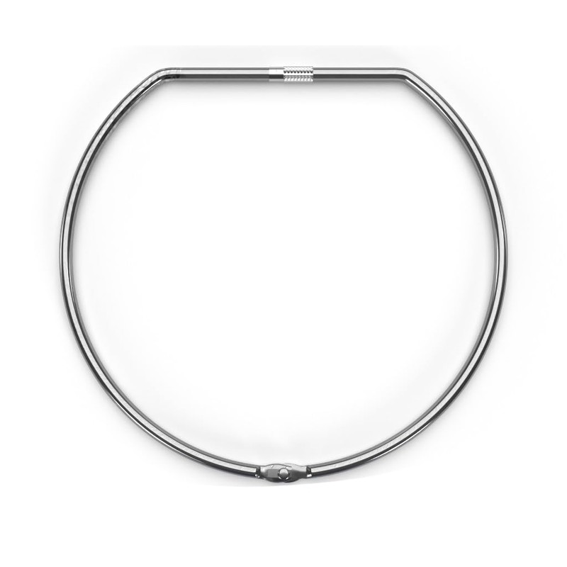 Heavy Duty Metal Jailer's Ring, 15 cm Diameter, 3-Pack, Hinged