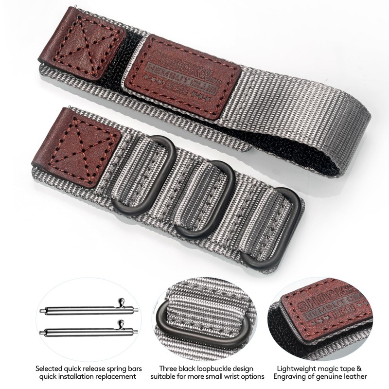 DAVILANE Watch Band Strap for Casio GA-2000 PRG-600/650 PRW-6600, Super