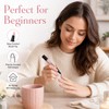 Pink Nail Polish Pens 6 Colors, Quick Dry Water Based