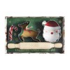 Mud Pie Children's Christmas Cookie Cutter Set, Green