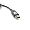 RIKYJIC USB 2.0 Male to Male Null Modem Cable, 2.5