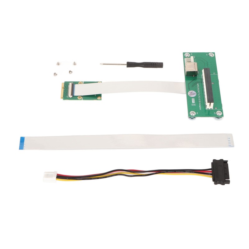 Mini PCIe to PCIe 8X Extension Cable 2.5Gpbs Plug and