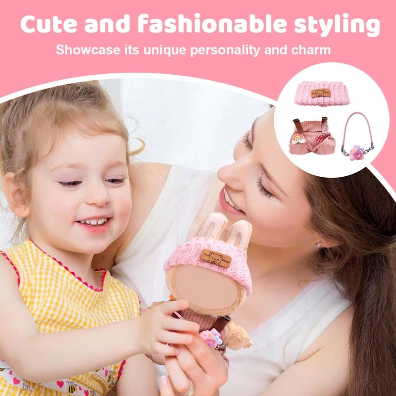 NHQZ Bekleidung für 17cm Plüsch, Kleidung Outfit nur Bekleidungs zubehör