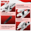 DASBET Ball Joint Separator Tool Kit Ball Joint Splitter Ball