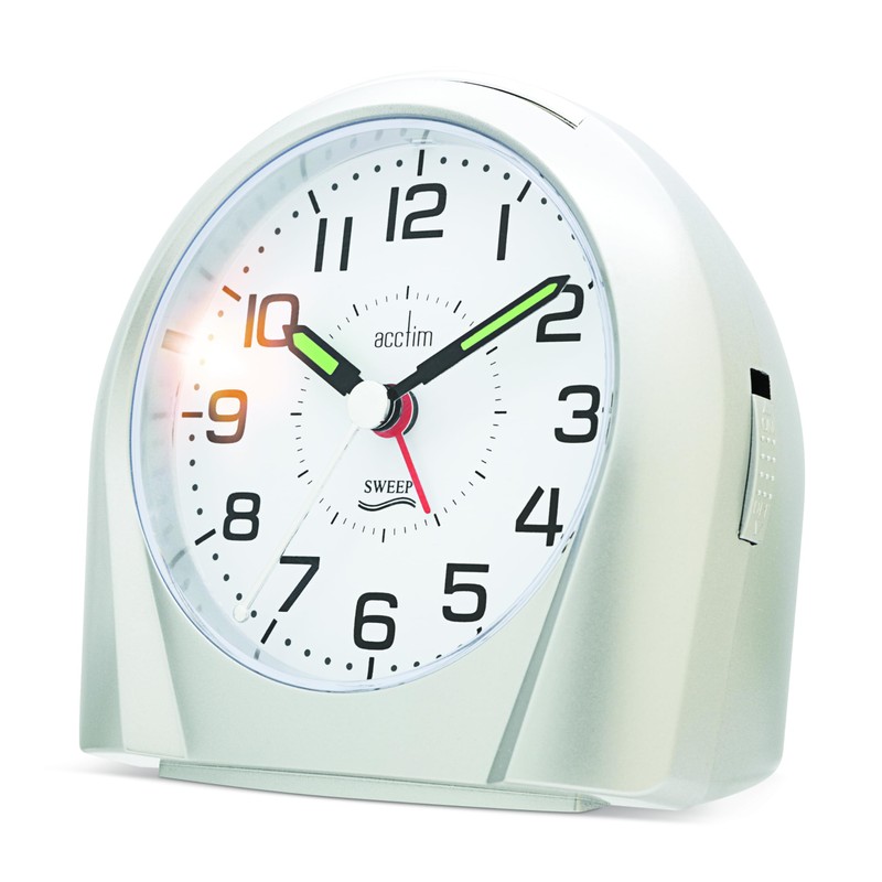 acctim 14117 Europa silence tick alarm clock