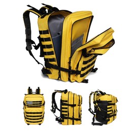 QT&QY 45L Military Tactical Backpacks Molle Army Assault Pack 3 Day Bug Out Bag Hiking Treeking Rucksack