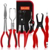 Electrical Connector Pliers Fuel Line Pliers 6Pcs,Hose Remover,Flat Hose Clamp,