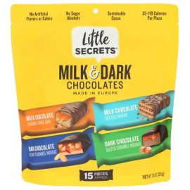 Little Secrets LLC Chocolate Milk & Dark Variety Pack 7.8 oz (Pack of 6)