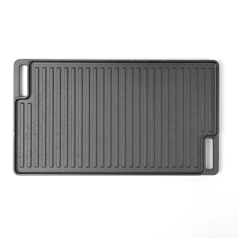 HAWOK Cast Iron Griddle 2-in-1 Reversible 18inchx10inch