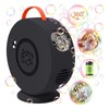 Automatic Rotation Bubble Machine USB Rechargeable Automatic Bubble Blower for