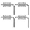 Buyers Products B2595 Spring Latch Assembly, 4 Pack, 1/2" Spring