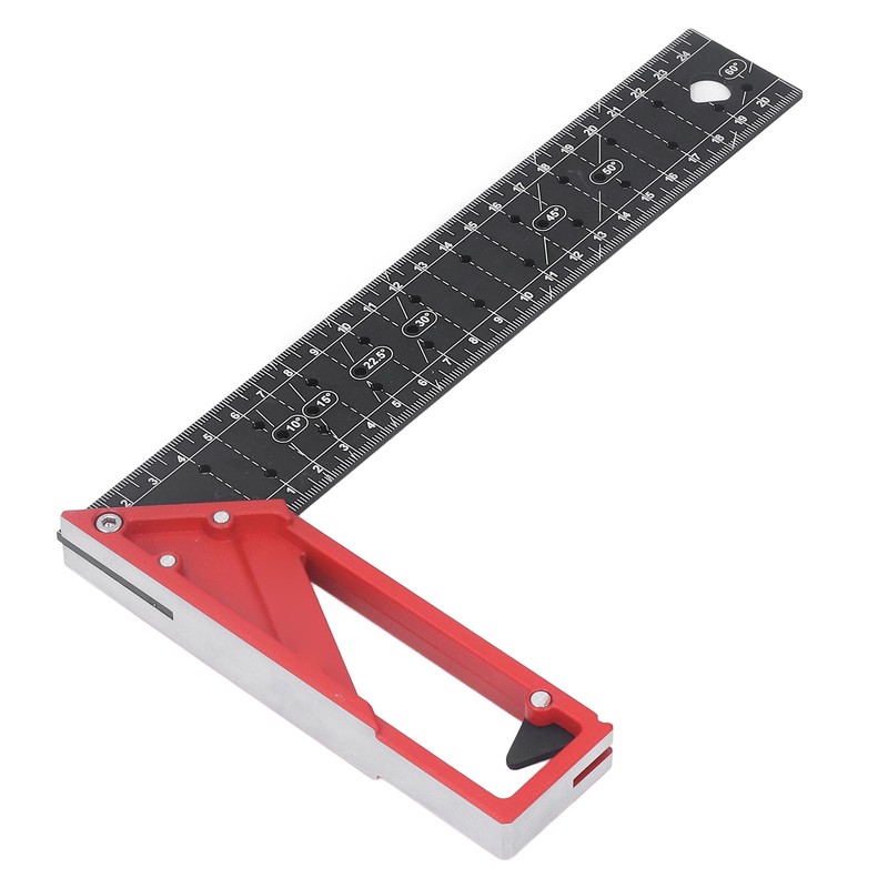 Woodworking Square Multi Angle Professional L Shaped Aluminum Alloy Scribing