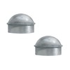 VIVIDA 2-3/8" Chain Link Post Caps 2 PCS, Galvanized Fence