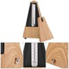 Old Fashion Mechanical Metronome, Wooden Guitar Piano Drum Instrument Tower