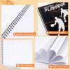 gisgfim Basketball Playbook Notebook 8.5x11 Inches Basketball Practice Planner Coaches