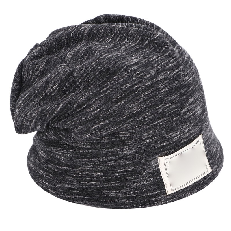 Anti Radiation Hat Black Striped Silver Fiber and Cotton Shielding