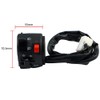 YFFSFDC Motorcycle Handle Switch 7/8" 22mm Motorcycle Handle Left Switch