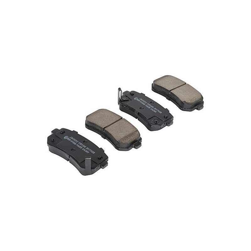 Herth+Buss J3610312 Brake Pad Set, Disc Brake, 4 Pieces