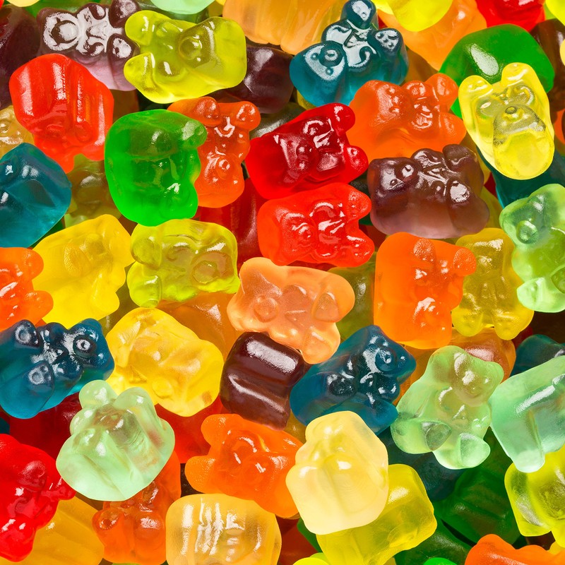 Albanese Candy, 12 Flavor Gummi Bear Cubs, 5-pound Bag