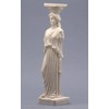 Generic Cast Alabaster Caryatid Erechtheion Acropolis Athens Sculpture
