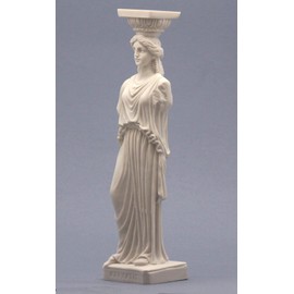 Generic Cast Alabaster Caryatid Erechtheion Acropolis Athens Sculpture