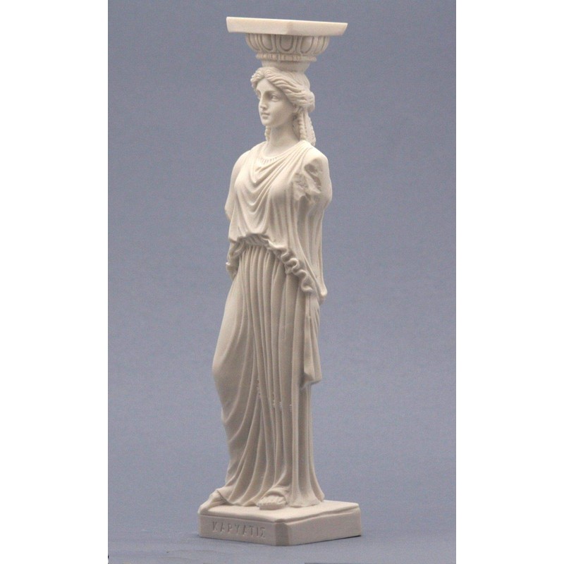 Generic Cast Alabaster Caryatid Erechtheion Acropolis Athens Sculpture