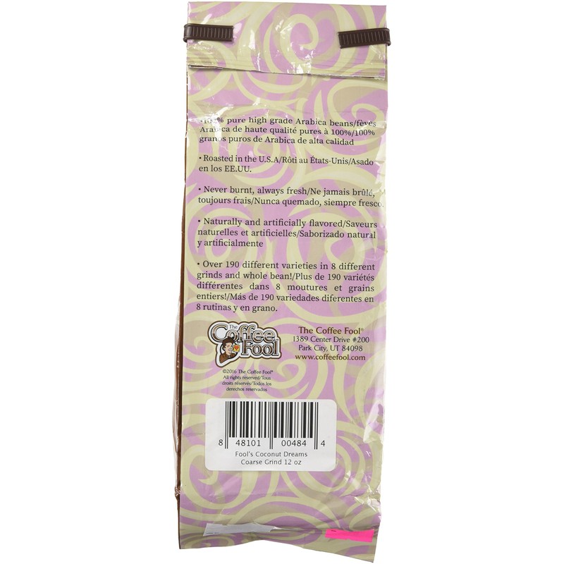 Coffee Fool's Coconut Dreams (Coarse Grind)