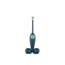 Alessi Firebird 2.0 GV34 B - Accendino, Resina Termoplastica, Nero