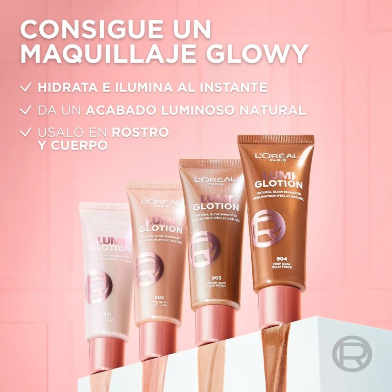 L'Oréal Paris LUMI GLOTION Iluminador Lumi Líquido Deep glow Unidad