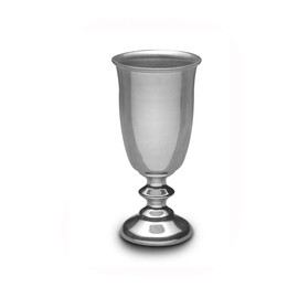 Wilton Armetale Wine Goblet , silver -, 1 Count (Pack of 1)