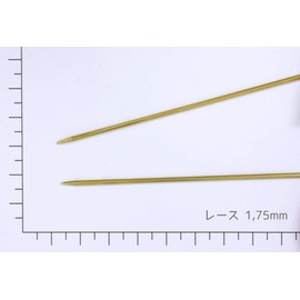 Addi Circular Lace Needle, 100cm x 1.75mm, Gold